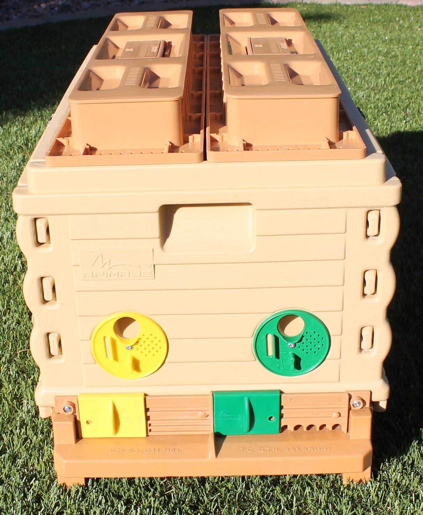 7 Frame NUC Insulated Bee Hive Set